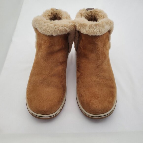 Clark Cloudsteepers Breeze Fur Ankle Boots with Faux-fur cuff! 6 - Picture 5 of 9